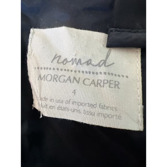 ANTHROPOLOGIE NOMAD BY MORGAN CARPER BLACK LA SIERRA JUMPSUIT SZ 4 - Picture 8 of 12